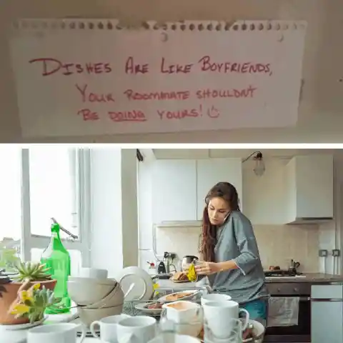 Dishes Are Like Boyfriends