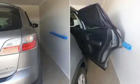 Prevent Car Door Dings With Pool Noodles