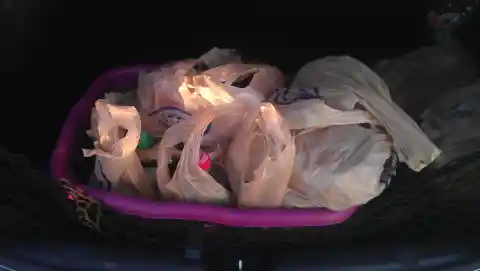 Simplify Grocery Trips with Laundry Baskets