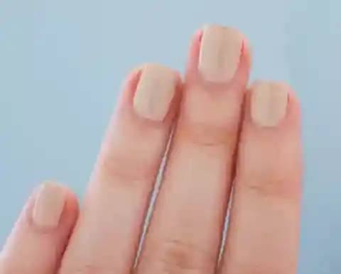 短くて小さな爪
