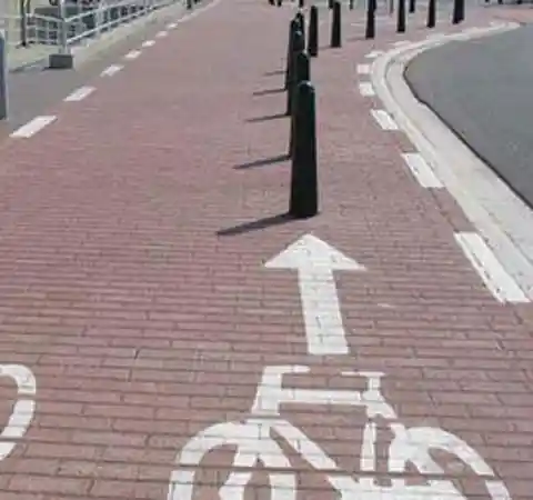 This is why there are so many bicycle accidents in this area