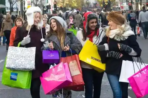 Shopping Bags Keep Piling Up