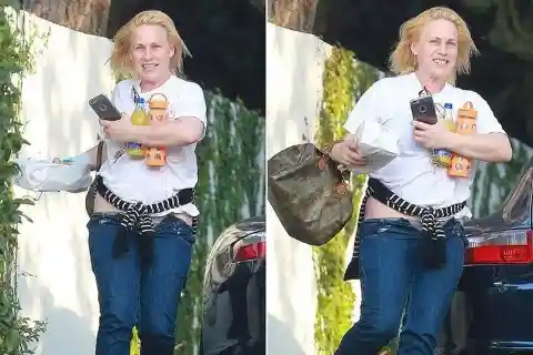 Awkward Pants on Patricia Arquette