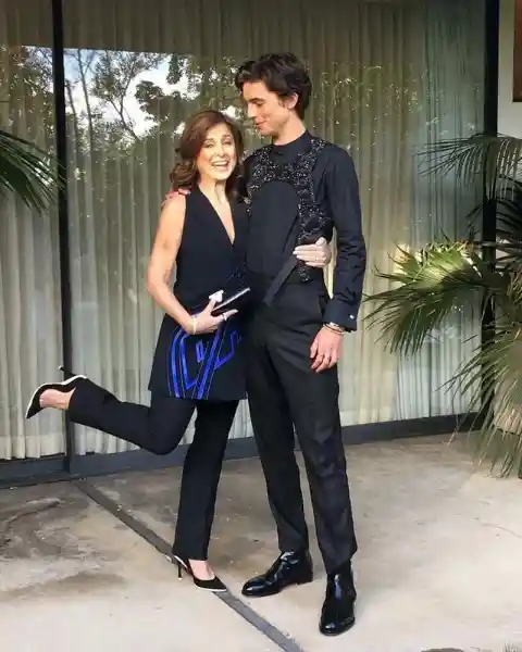 Nicole Flender And Timothee Chalamet