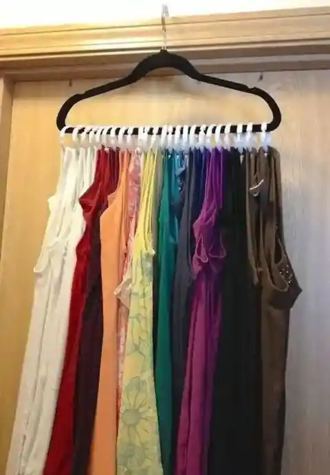 Shower Hooks for Expanded Hanger Space