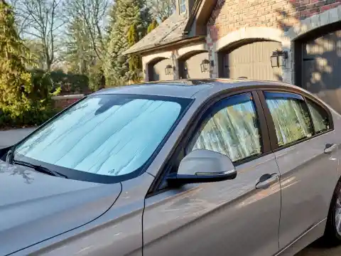 Keep Your Car Cooler With A Sunshade