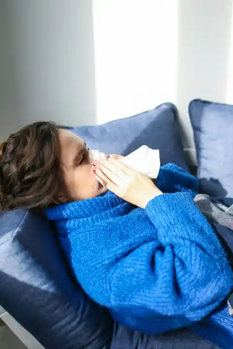 Colorful Mucus When Coughing