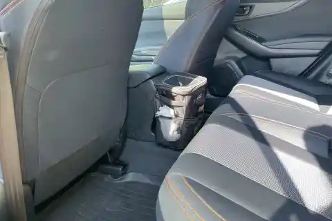 Create a Backseat Trash Bin