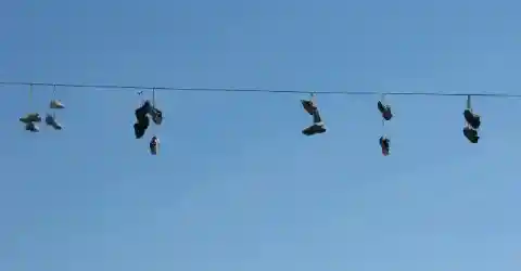 Shoes On Power Line