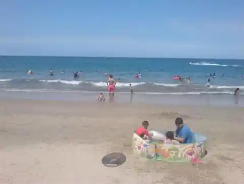 Jour de plage mais pas jour de mer