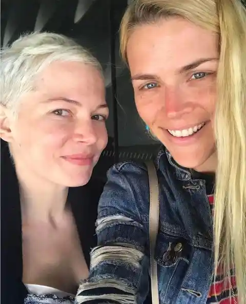 Michelle Williams and Busy Philipps