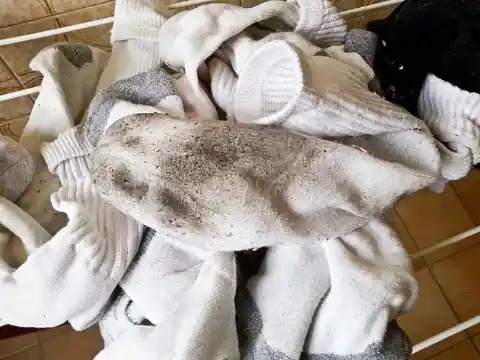 Cleaning Up After Herself
