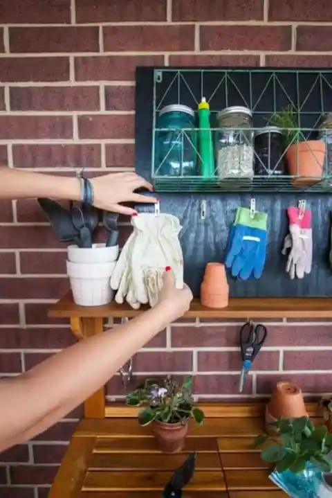 Efficient Gardening Tool Organizer