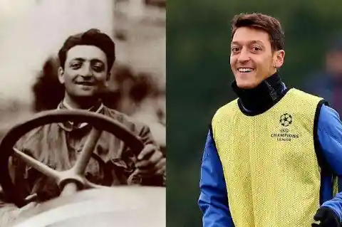 14. Mesut Ozil And Enzo Ferrari