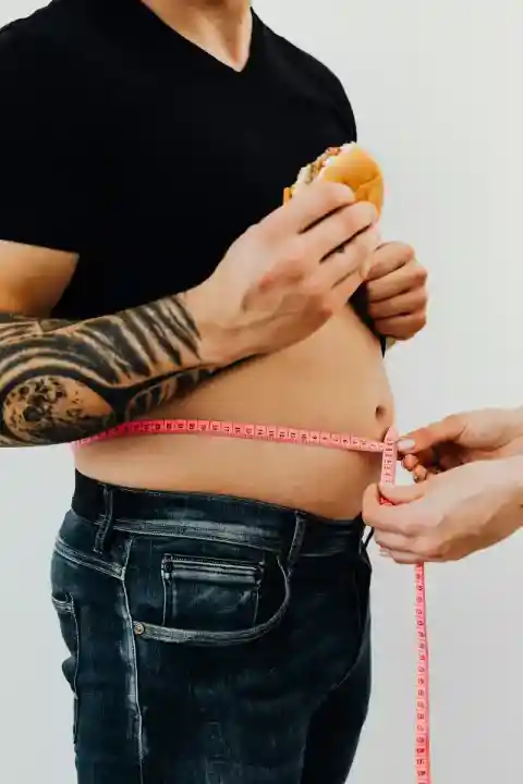 급격한 체중 증가