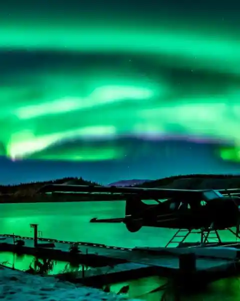 Night Lights In Alaska